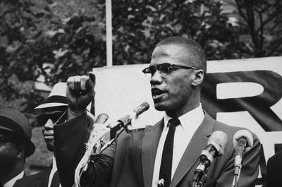 On the Media - May 19th would have been&nbsp;Malcolm X's 90th birthday. Though the activist never lived to see old age ? he was assassinated in 1965, at age 40 ? his legacy is immortal.&nbsp;To honor the civil rights icon, we revisit some of his most poignant words. Keep reading for Malcolm X?s most passion-filled quotes. ? Patrice Peck?The media's the most powerful entity on earth. They have the power to make the innocent guilty and to make the guilty innocent, and that's power. Because they control the minds of the masses.?  (Photo: Bob Parent/Hulton Archive/Getty Images)