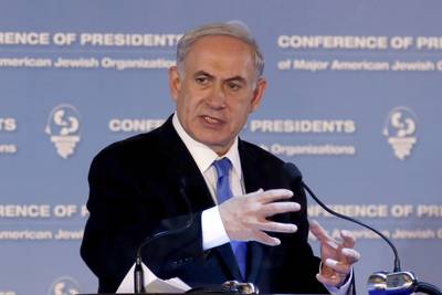 Bibi, Stay Home - Another CNN/ORC poll has found that a majority of Americans disapprove of House Speaker John Boehner inviting Israeli Prime Minister Benjamin Netanyahu to address a joint session of Congress without consulting the president. According to the survey, 63 percent are on Obama's side, while 33 percent say Boehner didn't have to consult the president.   (Photo: GALI TIBBON/AFP/Getty Images)