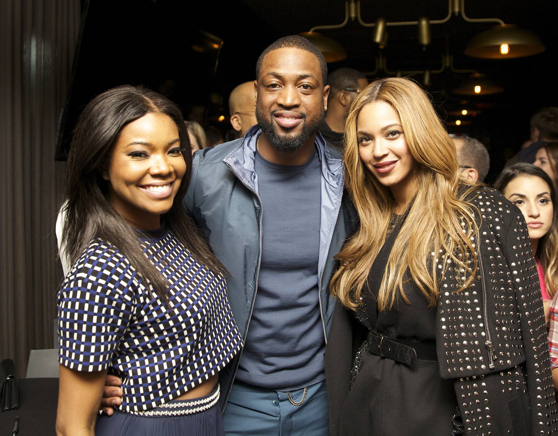 Beyoncé, Dwyane Wade, Gabrielle Union NBA All-Star Weekend 2015