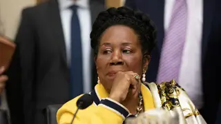 Rep. Sheila Jackson Lee (D-TX), listens during a hearing about reparations for the descendants of slaves for the House Judiciary Subcommittee on the Constitution, Civil Rights and Civil Liberties, on Capitol Hill in Washington, D.C. on Wednesday June 19, 2019.  (Photo by Cheriss May/NurPhoto)
