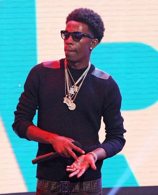 "Harder Than Me" - Once in a while everybody can use a boost to their self-esteem. Rich Homie Quan delivers just that on this braggadocious number. (Photo: Bennett Raglin/BET/Getty Images for BET)