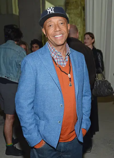 Russell Simmons - After turning to veganism, Simmons opened up to fellow vegan, Ellen Degeneres, in an open letter that he hoped would encourage others to adopt the same healthy lifestyle. (Photo by Mike Coppola/Getty Images)