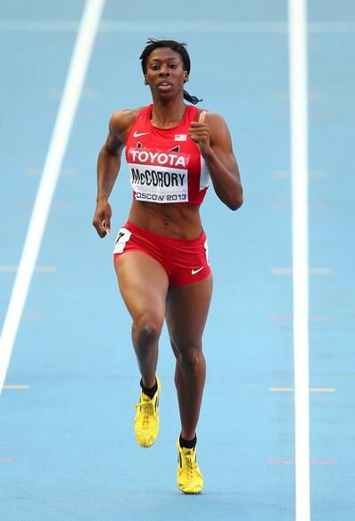 Hampton University Alumna Competes in World Championship&nbsp; - Hampton University alumna and 2012 Olympic gold medalist Francena McCorory set a personal record in the women’s 400-meter dash. McCorory&nbsp;placed&nbsp;sixth in the finals over the weekend in Moscow.&nbsp;(Photo: Paul Gilham/Getty Images)