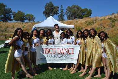 Alabama State University Joins Robin Thicke in New Music Video - For his next music video,&nbsp;Robin Thicke&nbsp;will have the&nbsp;Alabama State University Passionettes as his backup dancers. After hearing Thicke?s concept for his ?Give It 2 U? video, his wife, actress&nbsp;Paula Patton, came up with the idea to include the dance team. The video is expected to debut later this month.(Photo: HBCU Passionettes via Twitter)