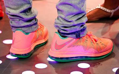Nike Air Max LeBron X Low - Nike Air Max LeBron X Low Watermelon  (Photo: Cindy Ord/BET/Getty Images for BET)