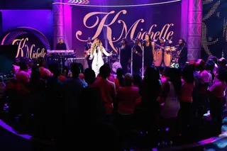 K. Michelle - K. Michelle has entered the building.&nbsp;(Photo:&nbsp; Cindy Ord/BET/Getty Images for BET)