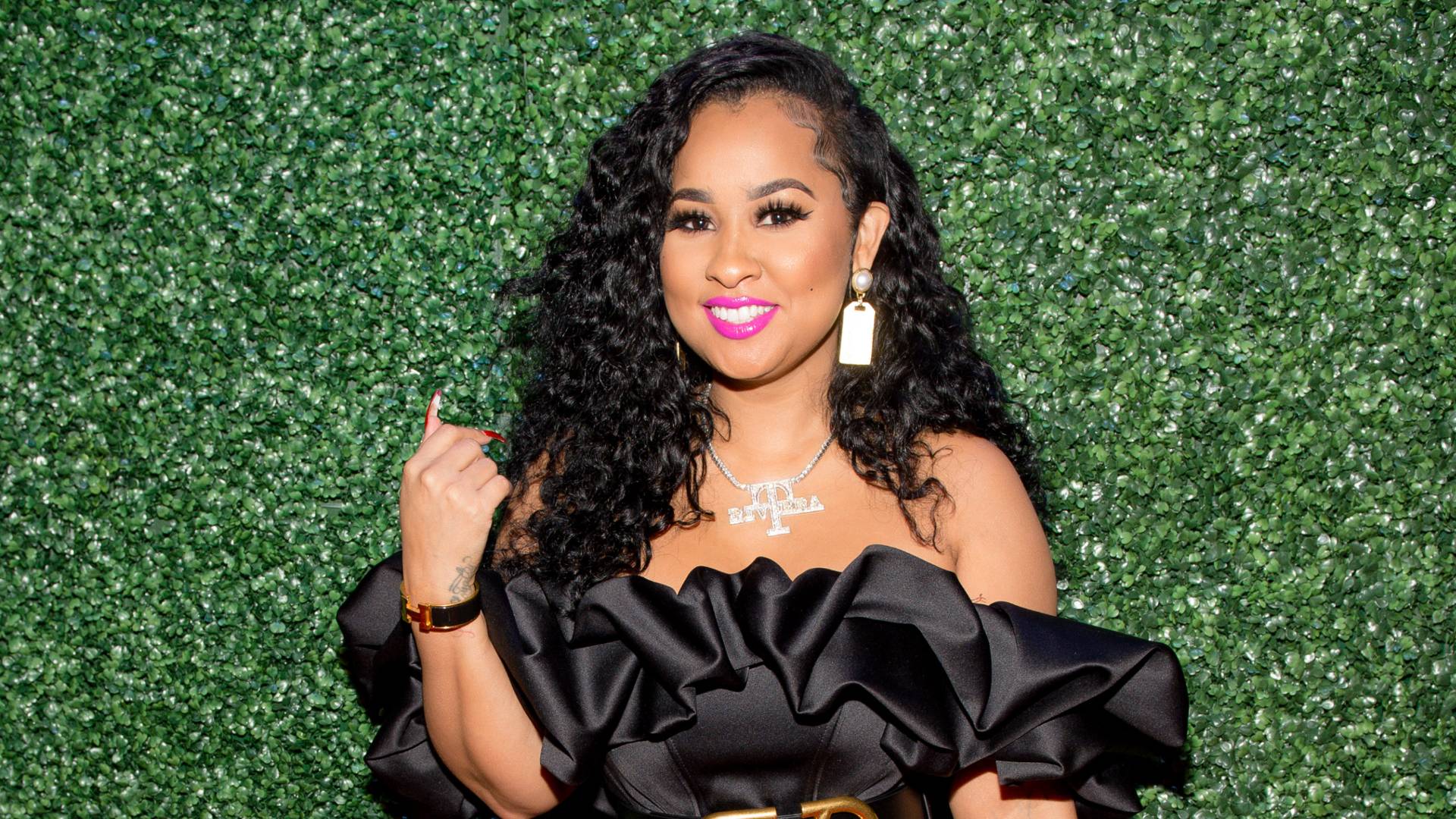 Tammy Rivera attends her private album listening party at Lips on February 18, 2020 in Atlanta, Georgia. 