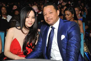 Terrence Howard and Mira Pak - The Empire star secretly divorced his third wife, Mira Pak, at the beginning of the year — though somehow they are still very much acting like a couple in love. Pak initiated the paperwork back in May while pregnant with their first child. According to her, they had been living apart since August 2014. The news of their divorce became public while he was in court settling another case with his second ex-wife, Michelle Ghent. Complicated. (Photo by John Sciulli/Getty Images for NAACP Image Awards)