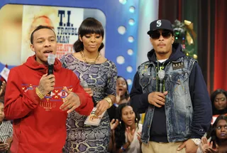 The Crew - 106 &amp; Park, December 18, 2012. (Photo: John Ricard / BET)