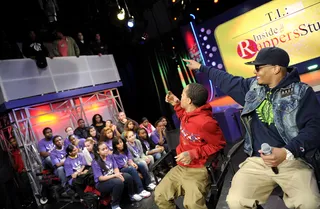 Working - 106 &amp; Park, December 18, 2012. (Photo: John Ricard / BET)