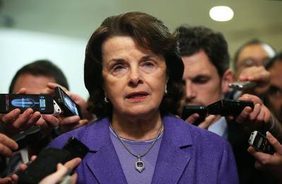What Does Congress Think? - “I read intelligence carefully, and I know that people are trying to get to us. This is the reason why we keep [NSA] doing what it’s doing,” said Feinstein. “It’s to ferret this out before it happens. It’s called protecting America.”  &nbsp;(Photo: Alex Wong/Getty Images)