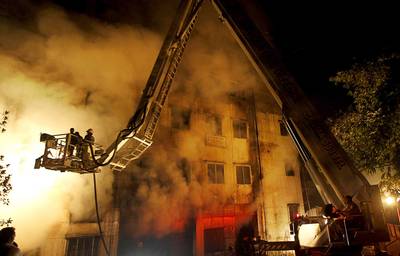 Sabatoge Found in Bangladesh Fire - A factory fire in Bangladesh that&nbsp;killed more than 100 workers&nbsp;who were trapped inside was determined to be “an act of sabotage.”  &nbsp;(Photo: AP Photo/Hasan Raza, File)