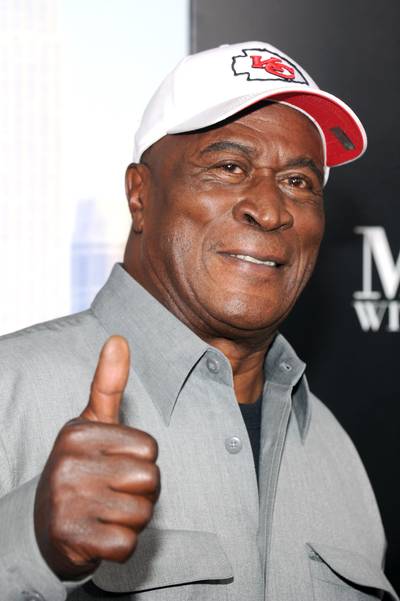 John Amos - TV audiences first saw John Amos on the Mary Tyler Moore Show and later on Maude (as Henry Evans, but still the husband of Florida). But Amos made the biggest impact as television’s first Black TV dad, James Evans. Amos’ tough love, take-no-mess stern portrayal wasn’t regulated to his performance. His criticism of Good Times scripts and the overall direction of the series, plus his “disruptive” presence on set, led to his untimely firing from the sitcom in 1976. Amos has since starred on television in Roots, The Fresh Prince of Bel-Air and The West Wing. He’s also appeared in such films as Let’s Do It Again, Coming to America, Die Hard 2 and Dr. Doolittle 3.  (Photo: Jamie McCarthy/Getty Images)