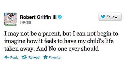 Robert Griffin III (@RGIII) - (Photo: Twitter)