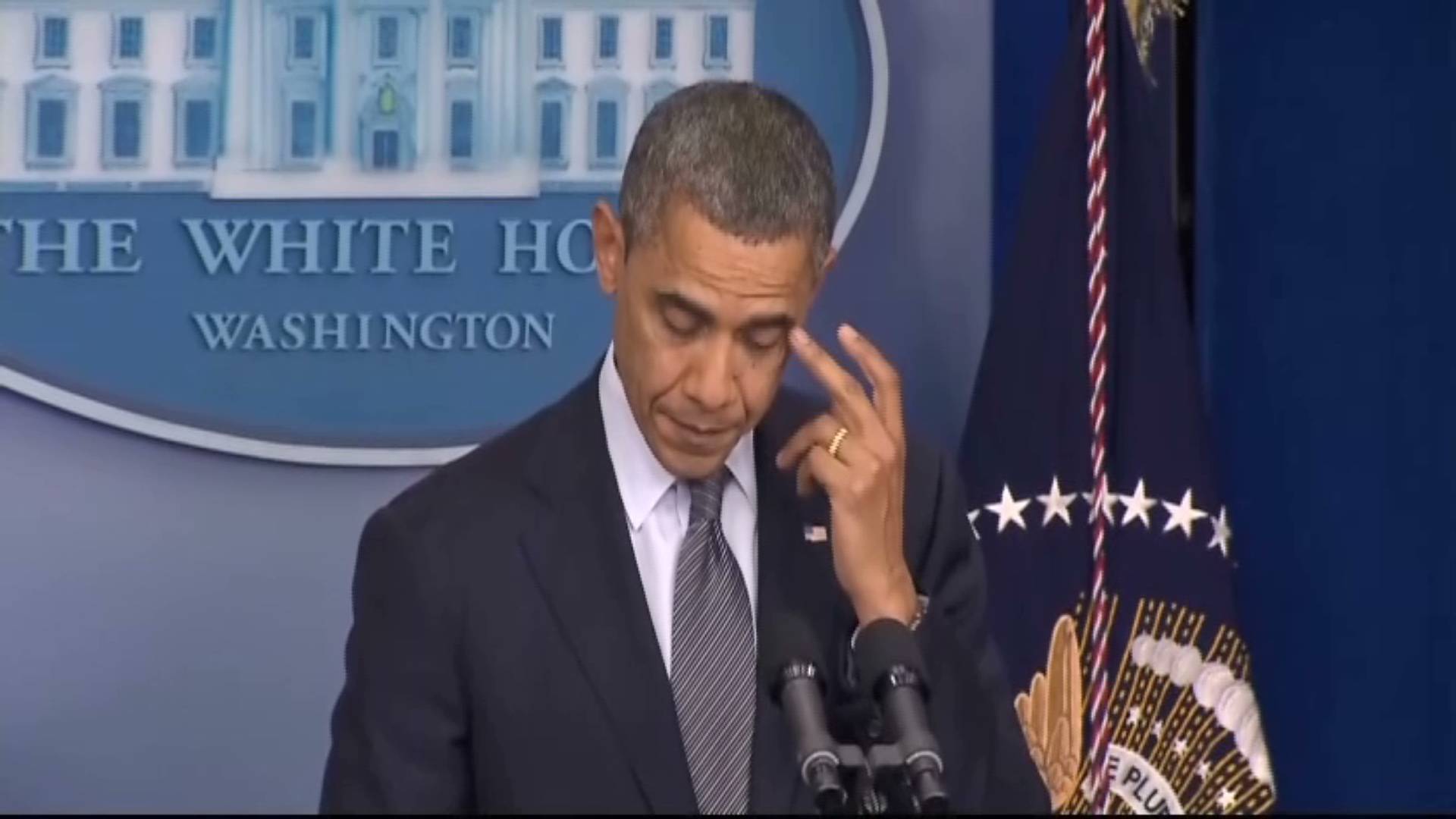 Emotional Obama Speaks on School Shooting