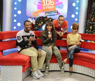 Shorty Da Prince, Paigion, Bow Wow, and Miss Mykie (L-R)