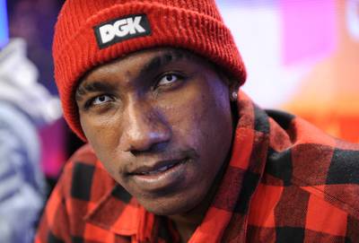 Hopsin - L.A. emcee&nbsp;Hopsin&nbsp;hit up&nbsp;Instagram&nbsp;with a photo of him at the airport with packed bags and wrote, ?Unfortunately, tonight is the night that I am actually moving away to Australia. Over the past couple years I have come to conclusion that this profession just isn't for me, so I?m going to venture out into new areas of life.?(Photo: John Ricard / BET)