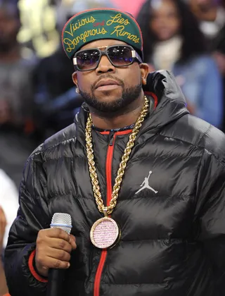 Big Boi: February 1 - The OutKast rapper celebrates his 38th birthday.&nbsp;(photo: John Ricard / BET)