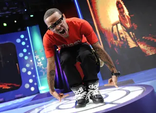Grrrrrrrr - 106 &amp; Park, December 10, 2012. (Photo: John Ricard / BET)