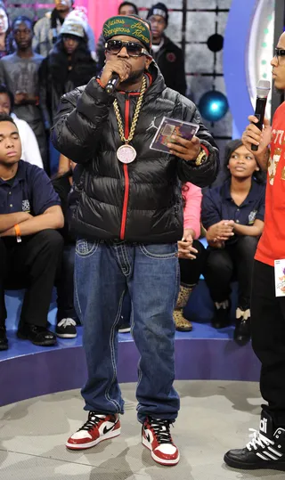 Big Boi - 106 &amp; Park, December 10, 2012. (Photo: John Ricard / BET)