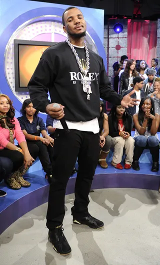 The Game - 106 &amp; Park, December 10, 2012. (Photo: John Ricard / BET)