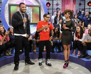 The Game - 106 &amp; Park, December 10, 2012. (Photo: John Ricard / BET)