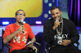 The Game - 106 &amp; Park, December 10, 2012. (Photo: John Ricard / BET)