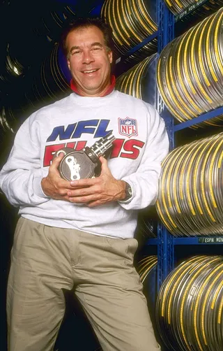Steve Sabol - Legendary sports filmmaker and former NFL Films president Steve Sabol passed away at age 69 on Sept. 18 after an 18-month battle with brain cancer.&nbsp;(Photo: Scott Halleran / Allsport)
