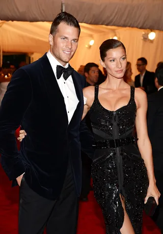 Baby Boomin' - New England Patriots quarterback Tom Brady and supermodel Giselle Bundchen&nbsp;welcomed daughter Vivian Lake last Wednesday. The couple&nbsp;are also parents to a 3-year-old son. Brady also has a 5-year-old son from a previous relationship.&nbsp;(Photo: Dimitrios Kambouris/Getty Images)