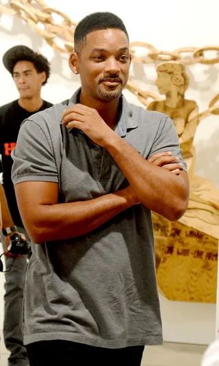 Classic Hunk - Will Smith is casually dressed as he scopes out an exhibit during Art Basel in Miami Beach. The actor keeps getting better with time.&nbsp;(Photo: Credit: WENN.com)