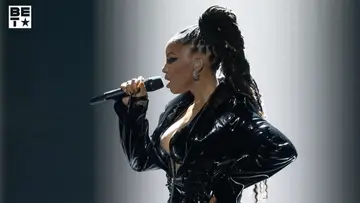 Chlöe takes the stage at the BET Awards 2022 to perform a medley of songs including "Surprise," "Freak Like Me," "Have Mercy" and "Treat Me."