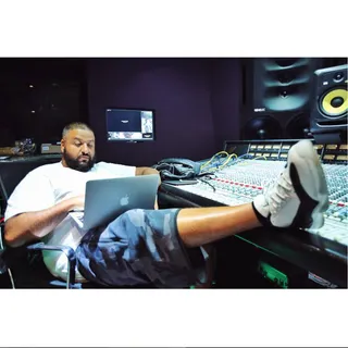 'Take It To the Head' (With Chris Brown, Lil Wayne, Nicki Minaj and Rick Ross) - "Working all winter/ Shining all summer/ I ain't no beginner."&nbsp;—DJ Khaled (intro to song)  (Photo: DJ Khaled via Instagram)