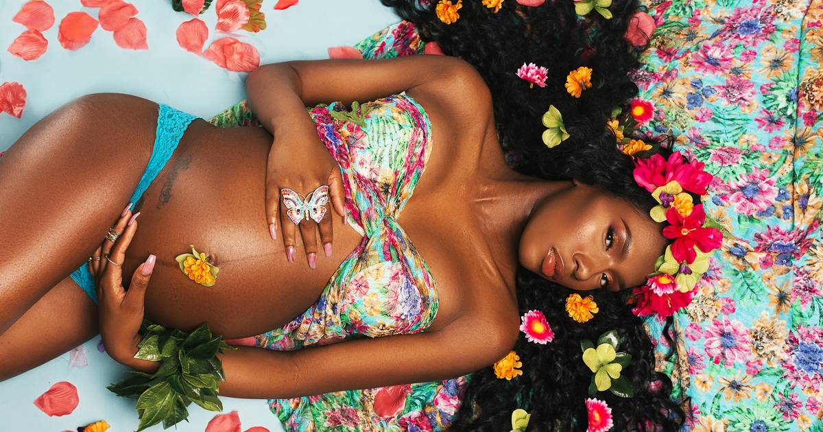 How to Make a Floral Maternity Bra and Panty Set 