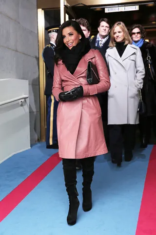 Eva Longoria - Actress Eva Longoria attended the presidential inauguration. (Photo: McNamee/Getty Images)