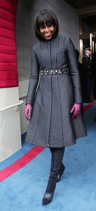 Inauguration Fashion Statement - Thom Brown and J. Crew? Enough said.  (Photo: Win McNamee/Getty Images)