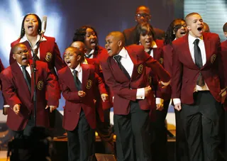 Soul Out of Chi-Town - Soul Children of Chicago choir performs at the Kids Inaugural concert for children and military families.&nbsp;(Photo: REUTERS/Jonathan Ernst)