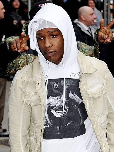 A$AP Rocky @asvpxrocky - Tweet: VERY F---IN RARE&nbsp;http://instagr.am/p/Uj9CieBaxc/&nbsp;A$AP Rocky gifts himself with a Goyard duffle in honor of the release of his debut LP, Long.Live.ASAP.&nbsp;&nbsp;(Photo: Diggzy/Hall/Pena, PacificCoastNews.com)
