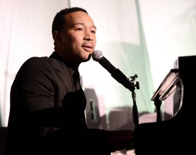 John Legend - The soul that comes out of VaShawn Mitchell&nbsp;when doing his live performances makes him super relatable to John Legend. When caught up in their passion, both men project their lyrics with a soulful, spiritual growl.&nbsp;(Photo: Jason Merritt/Getty Images for Art of Elysium)