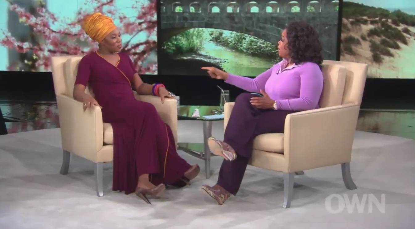 India.arie Chats With Oprah About Cocoa Butter Controversy 