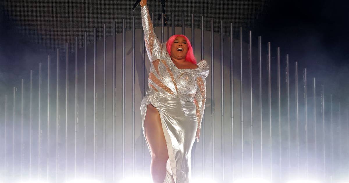Lizzo performed at the Image 2 from BET Awards 2023 Lizzo's