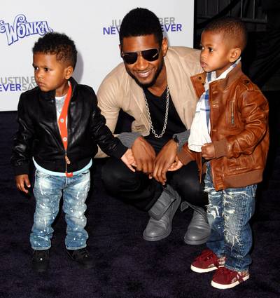 Usher discusses the joys of parenting&nbsp;his two sons, Usher V and Naviyd - &quot;They make we want to get up and live, you know. I have a purpose that is greater than just, you know, amassing wealth and being recognized, you know. This is, this is real, real life now.&quot;&nbsp;(Photo: Albert L. Ortega/PictureGroup)