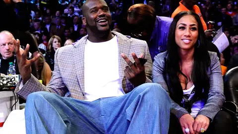 Hoopz on Helping Shaq With His Snoring Problem - “His chest would stop moving. Like, he was not breathing. So I nudged him like, ‘Babe, wake up,’ and then he’d catch his breath. And I was like, ‘Dude, you just stopped breathing in your sleep.’ And I saved him.”(Photo credit: Kevork Djansezian/Getty Images)
