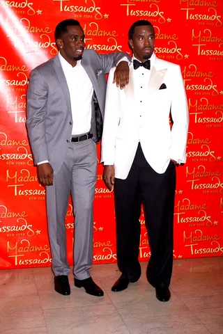 Wax Boy - Diddy's&nbsp;wax figure has been all around the world since its unveiling in 2009.(Photo: WENN)