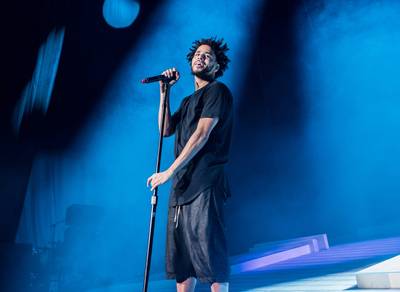 Far From Forest Hills Drive - J. Cole caters to his Canadian fans at OVO Fest in Toronto. &nbsp; (Photo: George Pimentel/Getty Images)