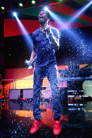 Desiigner Turns Up!&nbsp; - Recording artist Desiigner performs on the BETX Stage sponsored by Nissan and JG Wentworth during the 2016 BET Experience.(Photo: Jesse Grant/BET/Getty Images for BET)