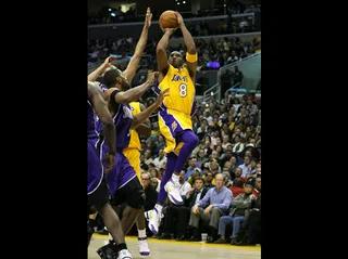 Not So Fast - Bryant's Los Angeles Lakers defeated the Cleveland Cavaliers at home during the 2008-09 season, one of only two teams to do so.