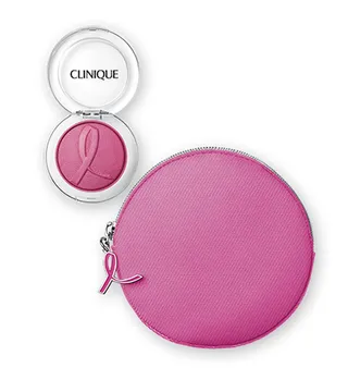 CLINIQUE Pink with a Purpose Cheek Pop™ ($22) - Give your cheeks a pop of color with this high-pigment blush by make-up giant Clinique. Four dollars of this purchase helps support The Breast Cancer Research Foundation—and it comes with a free case.&nbsp;(Photo: Clinique)