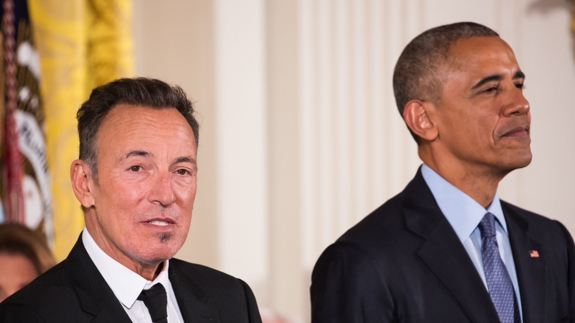 Barack Obama And Bruce Springsteen Launch Spotify Podcast - (Video Clip ...