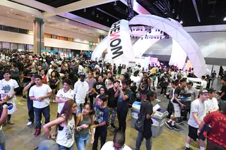 The Crowd Takes It All In!&nbsp; - The crowd enjoys Fan Fest.(Photo: Angela Weiss/Getty Images)