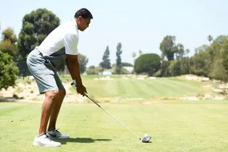 Reggie Theus Tees Up! - Reggie Theus participates in the 2016 BETX Celebrity Golf sponsored by Nike. He drives for show and putts for dough.(Photo: Matt Winkelmeyer/BET/Getty Images for BET)